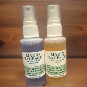 Mario Badescu Skincare Facial Spray Set - Mini Mist Collection Travel Friendly